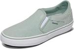 Кроссовки Vans Womens Asher Deluxe Slip-on, Waffle Knit Gray Olive - фото
