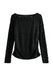 Блуза Next LONG SLEEVE , Black - фото