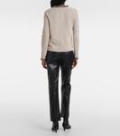 Хлопковый кардиган Zenobia S Max Mara, экрю - фото 3