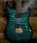 Электрогитара Suhr Limited Edition Standard Thin Burst Trans Teal - фото