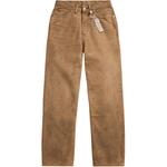 Джинсы high boy Double RL, желтый - фото