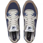 Кроссовки Pepe Jeans Brit Prints, синий - фото 4