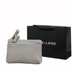 Женский кошелек Pink·Land для монет, Серый - фото 6