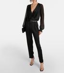 Однобортный комбинезон Max Mara, Nero - фото 2