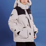 Детская пуховая куртка PUMA, белый/черный - фото 5