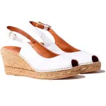 Сандалии Toni Pons Croacia esparto wedge, белый - фото