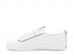 Слипоны - женские Keds, White/Blue - фото 3