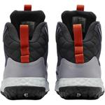 Антискользящие износостойкие баскетбольные кроссовки мид-топ для подростков Nike, цвет Lightning Blue/Black/Concrete Gray/White Gold - фото 5