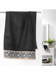 Douceur d’Intérieur Черное банное полотенце - фото