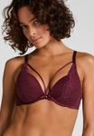 Бюстгальтер Hunkemöller ISADORA PADDED, Red/Bordeaux - фото