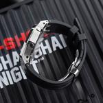 Часы Casio G-Shock Analog-Digital 2100 Series, арт. GA-2100-1A1, черный/серебро/фиолетовый - фото 2