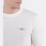 Облегающий свитер Aeronautica Militare, белый - фото 4