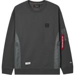 Свитшот мужской Alpha Industries, Ivx/Ecru - фото 2