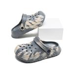 Классические сабо Унисекс Серый Хаки EXULL Q - фото 4