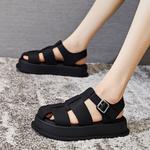 Римские сандалии женские VAEL, хаки - фото 4