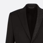 Деловой костюм мужской черный Dior, черный - фото 3