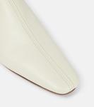 Кожаные туфли без застежек Dries Van Noten, Pistache - фото 5