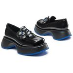 Лоферы женские Kangnai, черный - фото 3