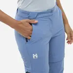 Женские брюки UBIC STR ZIP OFF PT W Millet, синий - фото 5