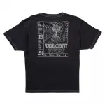 Футболка с коротким рукавом Volcom Timewave, черный - фото 4