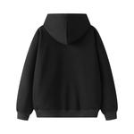 Свитшот унисекс DANGERTIGER, абрикосовый на флисовой подкладке - фото 4