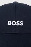 Бейсболка BOSS из хлопка Boss, темно-синий - фото 2