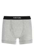 TOM FORD боксеры с логотипом, серый - фото 2