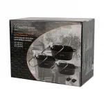 Набор посуды Masterpan, черный - фото 10