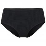 Низ бикини Seafolly Women's Sea Dive Wide Side Retro, черный - фото