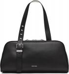 Сумка Calvin Klein Lowen East/West, Black/White - фото