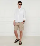 Льняная рубашка Caroubis Regular fit Vilebrequin, белый - фото 2