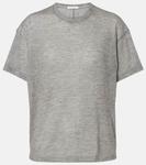 Вязаный кашемировый топ Lila The Row, Grey Melange - фото