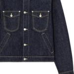 Джинсовая куртка мужская чернила Kenzo, черный - фото 6