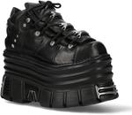Новые ботинки New Rock M-106-C181 черные готические панк массивные на ...