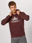 Толстовка ALPHA INDUSTRIES, Burgundy - фото 2