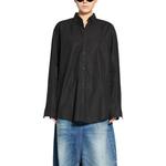 Balenciaga Женская Рубашка, цвет Black - фото 5