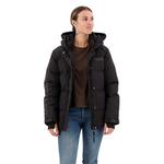 Парка Superdry City Padded Hooded Wind, черный - фото