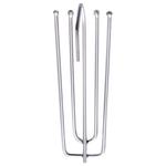 VidaXL Плотные шторы с крючками 2 шт. Черные 140x245см - фото 5