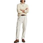 Трикотажная мужская поло Ralph Lauren экрю - фото 3