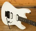 Charvel Jim Root Pro-Mod San Dimas Style 1 HH FR E - Эбеновое дерево - Сатиновый белый - фото 5