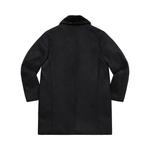 Пальто Supreme Fur Collar Car Coat 'Black' - фото 2