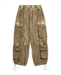 Нейлоновые брюки-карго Barrow, бежевый - фото