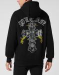 Толстовка с капюшоном Gothic Plein Philipp Plein, черный - фото