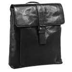 Городской рюкзак Spikes & Sparrow, натуральная кожа, черный - фото 2