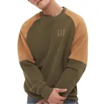 Свитшот мужской GAP, зеленый - фото