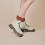 Ботинки Martin Boot женские Gemeiq, бежевый - фото 13