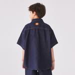 Детская джинсовая рубашка Lee, синий - фото 7