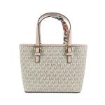 MICHAEL KORS Сумка Jet Set Leather, шоппер, мини-клатч Vanilla White - фото 9