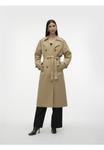Тренчкот VMCHLOE BOOS Vero Moda, бежевый - фото