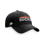 Мужская фирменная черная регулируемая кепка Anaheim Ducks Authentic Pro Rink Fanatics - фото 4